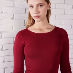 Vestido Mujer Seven M/L Vino Viscosa 10 Vestido Mujer Seven M/L Vino Viscosa -Feminora Moda Tienda De Ventas seven seven 4825 2988212 4 product