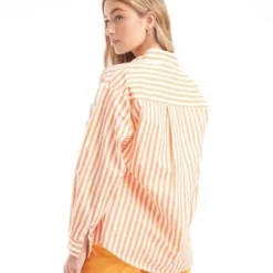Blusa Mujer Seven M/L Naranja Algodón -Feminora Moda Tienda De Ventas seven seven 5550 7578812 4 product