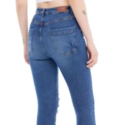 Jean Mujer Seven Skinny Azul Algodón -Feminora Moda Tienda De Ventas seven seven 6759 3868812 4 product