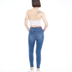 Jean Mujer Seven Skinny Azul Algodón -Feminora Moda Tienda De Ventas seven seven 6761 3868812 6 product
