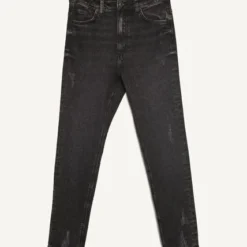 Jean Mujer Seven Skinny Gris Algodón