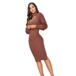 Vestido Terracota Seven7 A-001