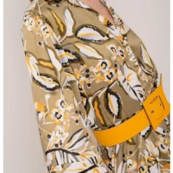 Vestido Camisero Estampado Est Verde S -Feminora Moda Tienda De Ventas spirito 0014 6880222 3 product