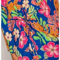 Vestido Corto Estampado Est Azul L -Feminora Moda Tienda De Ventas spirito 5957 8454622 3 product