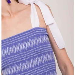 Vestido Bordado Azul S -Feminora Moda Tienda De Ventas spirito 9899 7480222 3 product