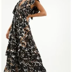 Vestido Largo Con Boleros Para Mujer -Feminora Moda Tienda De Ventas tennis 0338 1174812 3 product