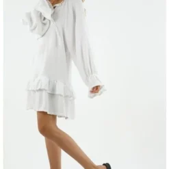 Vestido Corto Manga Larga Para Mujer -Feminora Moda Tienda De Ventas tennis 2941 1327412 4 product