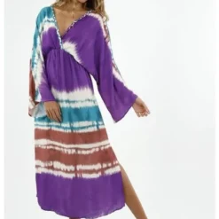 Vestido Caftán Multicolor Para Mujer -Feminora Moda Tienda De Ventas tennis 5196 0362212 3 product