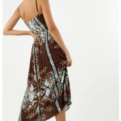 Vestido Con Escote Tipo Corsé Estampado Para Mujer -Feminora Moda Tienda De Ventas tennis 5444 7753812 4 product