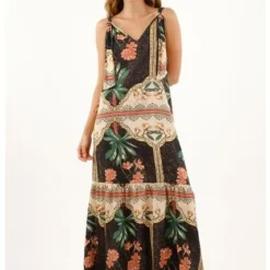 Vestido Largo Con Bolero Para Mujer -Feminora Moda Tienda De Ventas topmark 1879 9467722 2 product