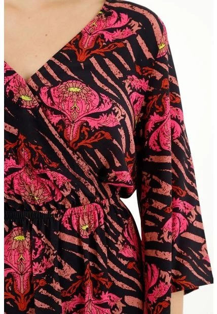 Vestido Con Escote En V Para Mujer 5 Vestido Con Escote En V Para Mujer - Imagen 3