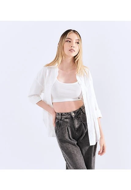 Camisa Manga Larga Para Mujer Oversize Typer 3 Camisa Manga Larga Para Mujer Oversize Typer