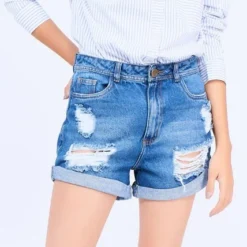 Short Azul Typer 826271