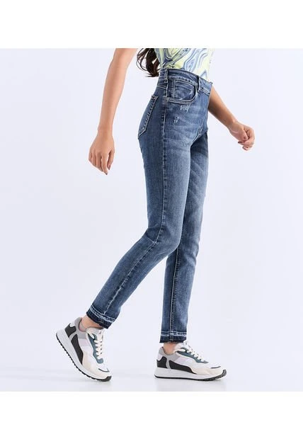 Jean Tiro Alto Para Mujer Skinny Typer 5 Jean Tiro Alto Para Mujer Skinny Typer - Imagen 3