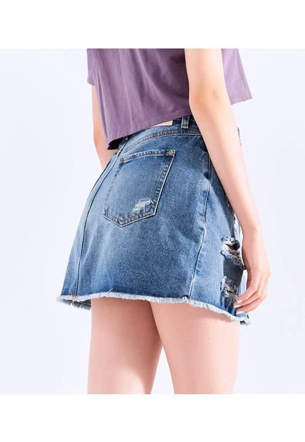 Falda Para Mujer Destroyer Typer 4 Falda Para Mujer Destroyer Typer - Imagen 2