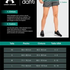 Short Blanco UNDER ARMOUR -Feminora Moda Tienda De Ventas under armour 4615 4315291 7 product