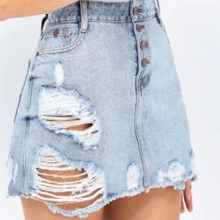 Falda Azul Unser 823528 -Feminora Moda Tienda De Ventas unser 4524 3146261 3 product