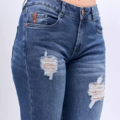 Jean Slim Para Mujer Con Rotos Unser -Feminora Moda Tienda De Ventas unser 8057 7343722 4 product