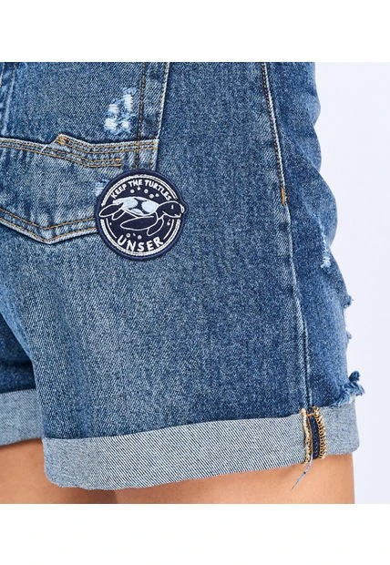 Short Azul Unser 825393 6 Short Azul Unser 825393 - Imagen 4