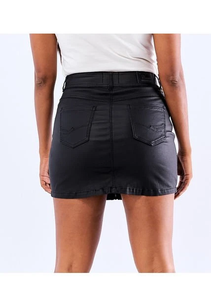 Falda En Cuerina Mujer Unser 4 Falda En Cuerina Mujer Unser - Imagen 2