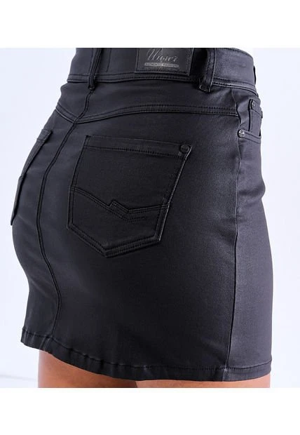 Falda En Cuerina Mujer Unser 6 Falda En Cuerina Mujer Unser - Imagen 4