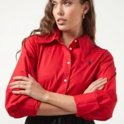 Camisa Rojo-Negro Us Polo Assn