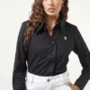 Camisa Negro-Blanco Us Polo Assn