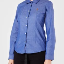 Camisa Azul Us Polo Assn -Feminora Moda Tienda De Ventas us polo assn 1537 1968702 3 product
