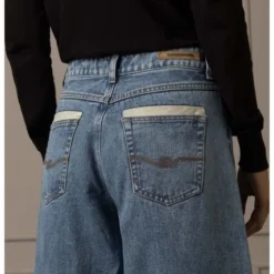 Jean Venecia Tipo Wide Leg En Denim Rígido Para Mujer Tiro Alto -Feminora Moda Tienda De Ventas velez 2054 1089612 4 product