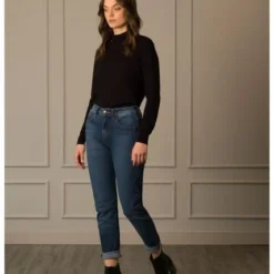 Jean Carrot Enio Para Mujer Bota Semiajustada -Feminora Moda Tienda De Ventas velez 3726 0888702 1 product