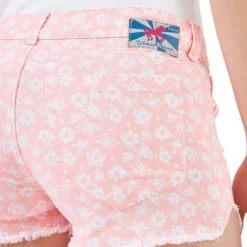 Short Dama Color ROSA FLORES Womanpotsherd Ref: Etnical -Feminora Moda Tienda De Ventas womanpotsherd 1008 5911691 4 product