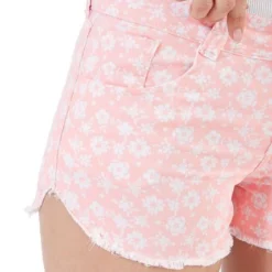 Short Dama Color ROSA FLORES Womanpotsherd Ref: Etnical -Feminora Moda Tienda De Ventas womanpotsherd 1010 5911691 5 product